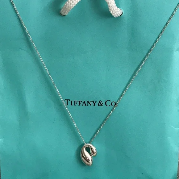 Tiffany Elsa Peretti double teardrop necklace - Picture 4 of 13
